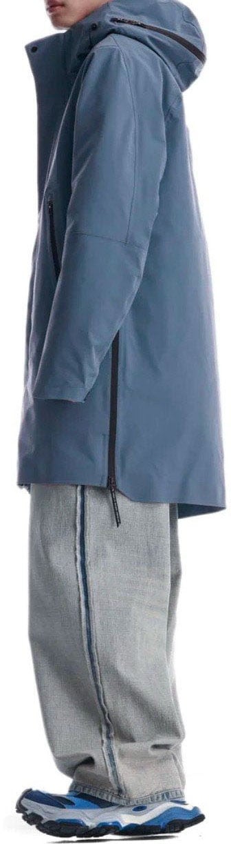 Krakatau KRAKATAU PLANCK RETRO PARKA Blauw