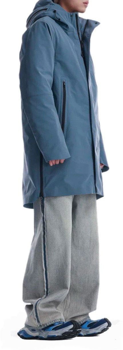 Krakatau KRAKATAU PLANCK RETRO PARKA Blauw