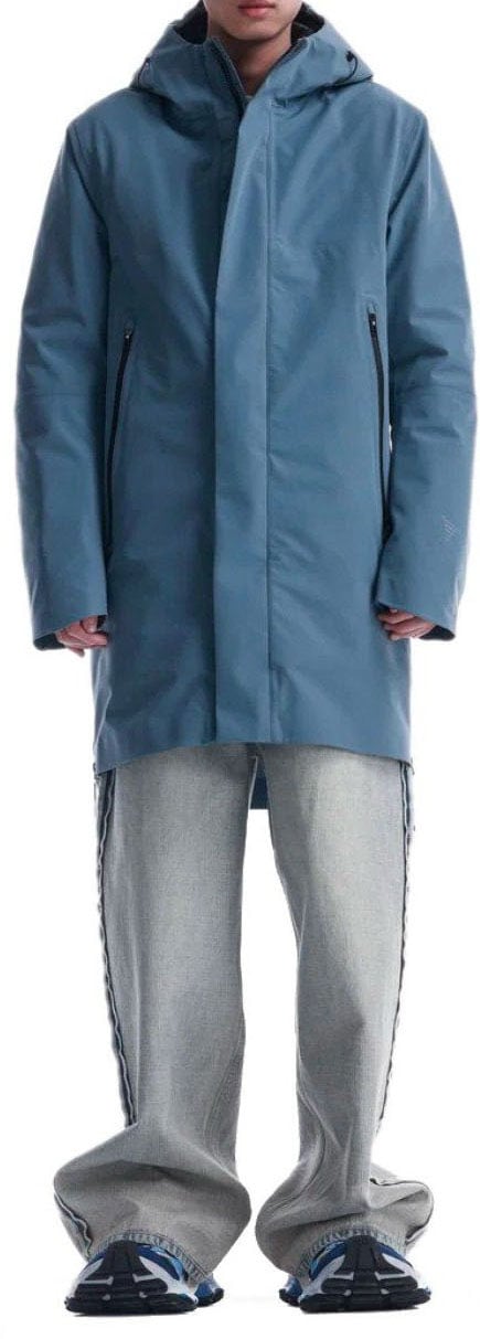 Krakatau KRAKATAU PLANCK RETRO PARKA Blauw