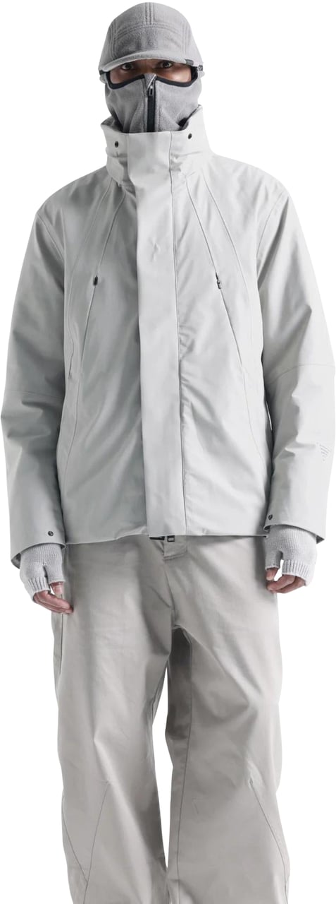 Krakatau Krakatau Qm479 Parka's Lichtgrijs 124200006 Grijs