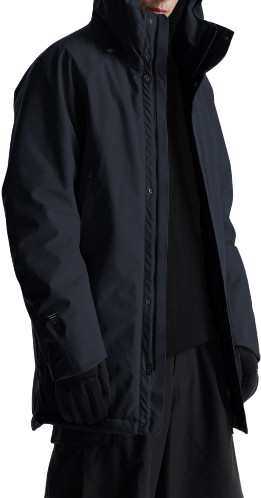 Krakatau Qm483 Dsup Technical Parka Zwart