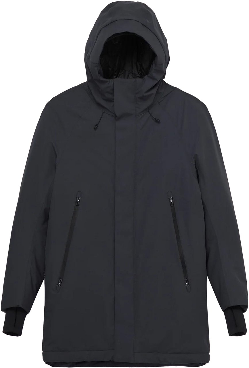 Krakatau Krakatau Qm483 Parka's Zwart 124200010 Zwart