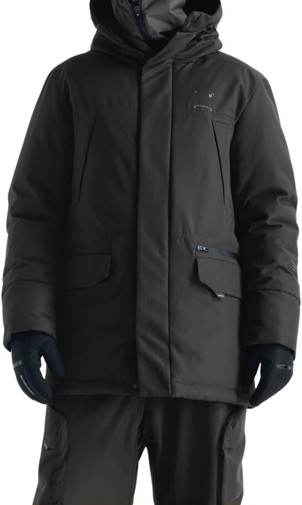 Krakatau Qm485 Marcasite Snorkel Parka Zwart