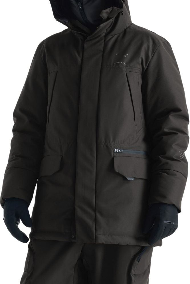 Krakatau Qm485 Marcasite Snorkel Parka Zwart