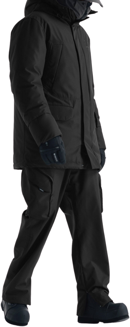 Krakatau Qm485 Marcasite Snorkel Parka Zwart