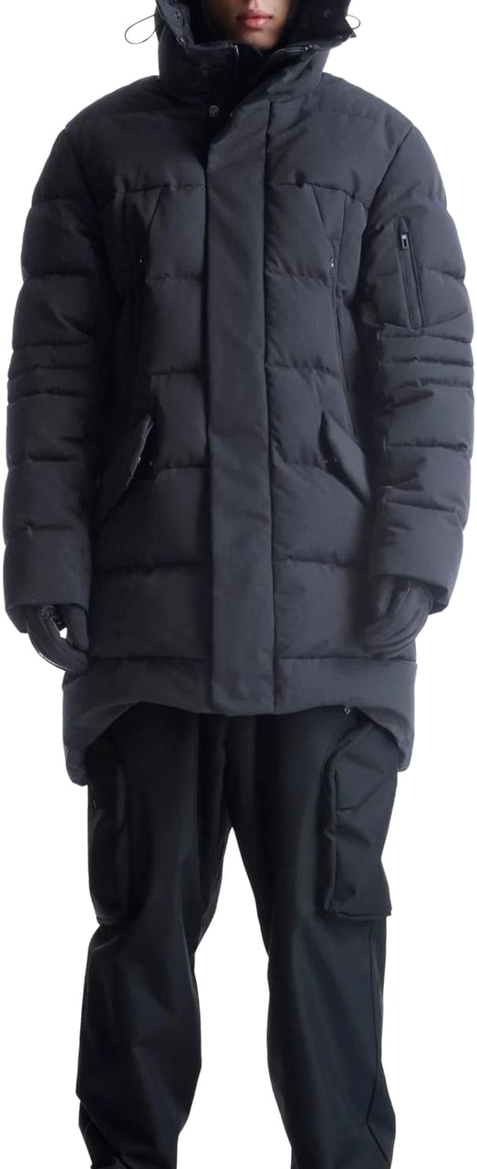 Krakatau Krakatau Qm488 Parka's Zwart 124200017 Zwart