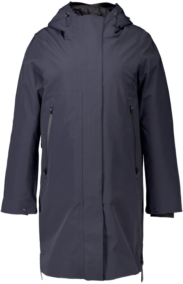 Krakatau Krakatau Qw497 Parka's Donkergrijs 124200024 Grijs