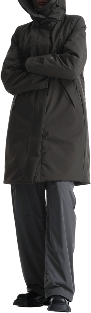 Krakatau Qw504 Gaia Technical Long Parka Groen