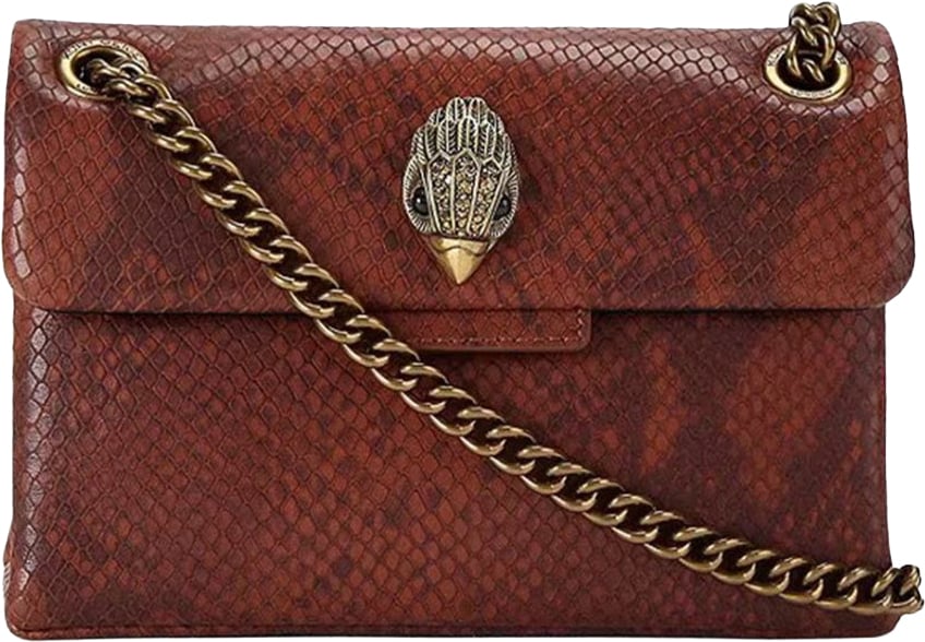 Kurt Geiger London Leather Mini Kensington Bag Wit