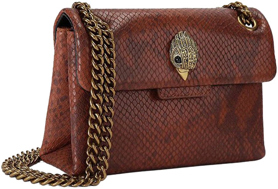 Kurt Geiger London Leather Mini Kensington Bag Wit