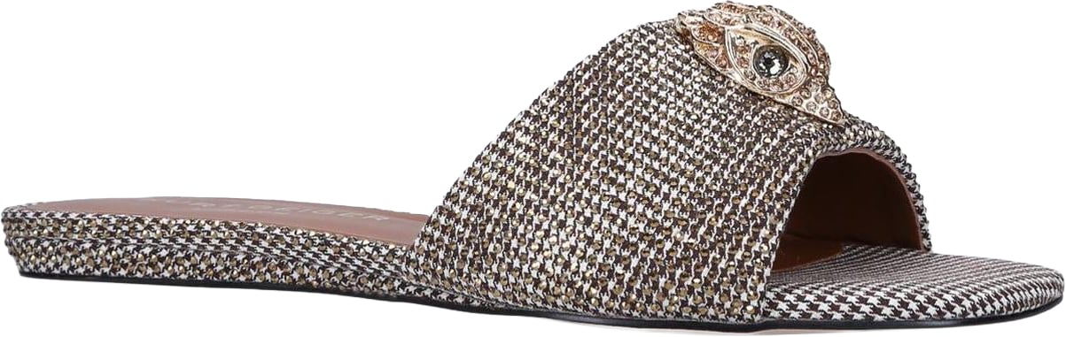 Kurt Geiger London Dames 225-Kensington Flat Sandal Beige