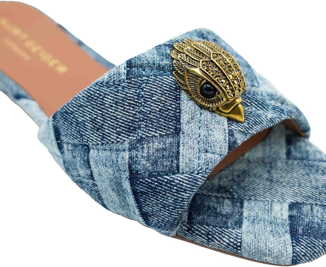 Kurt Geiger London Kensington Slipper Denim Blauw