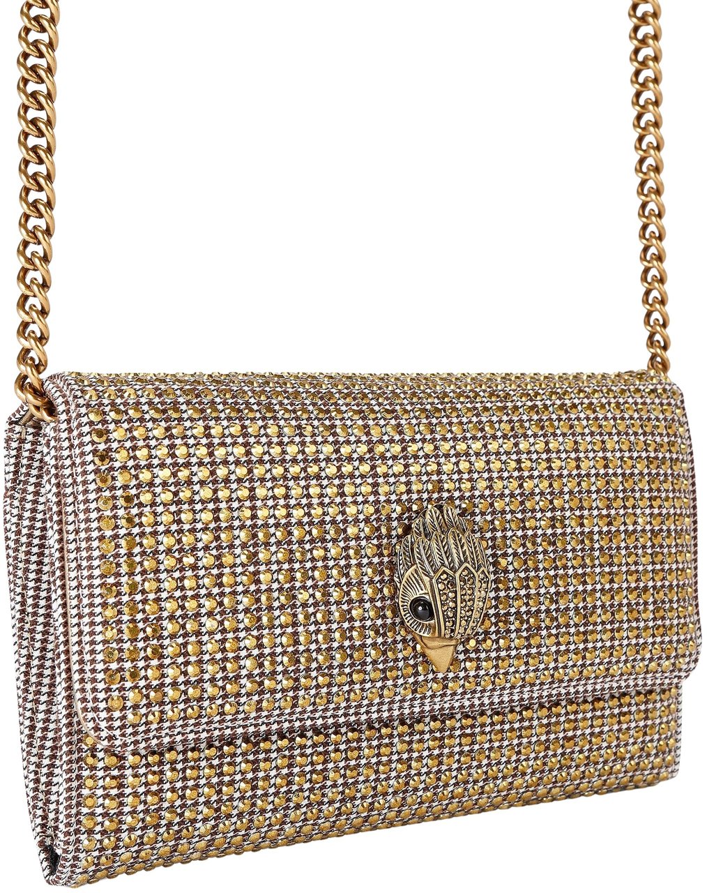 Kurt Geiger London Kensington Chain Wallet Beige