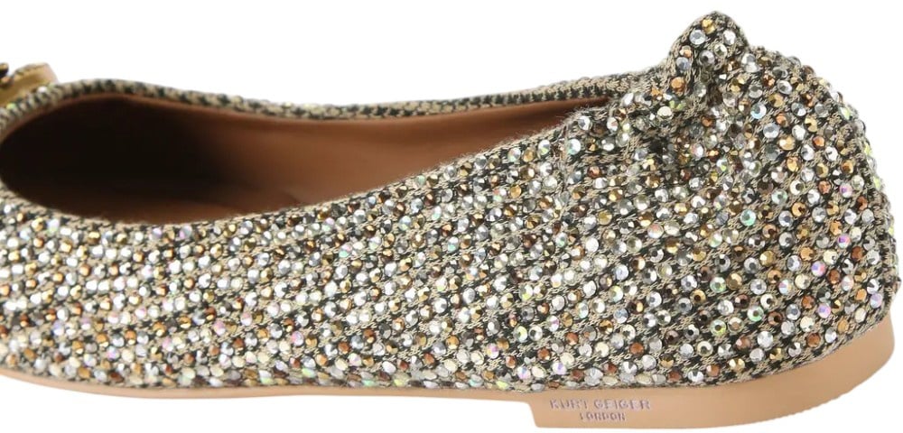 Kurt Geiger London Dames Ballerina Goud