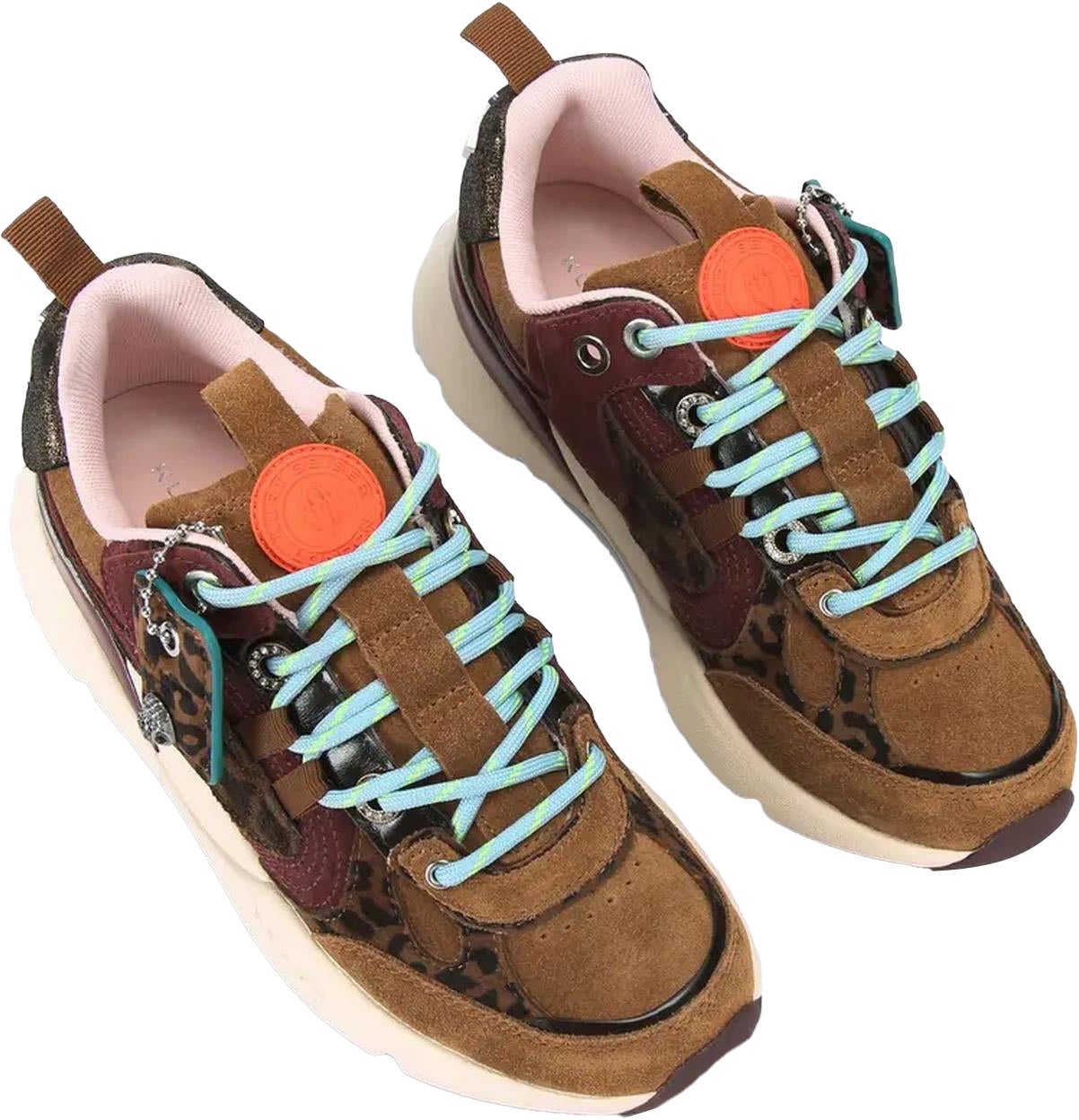 Kurt Geiger London Dames Kurt Runner Bruin/Multi Bruin