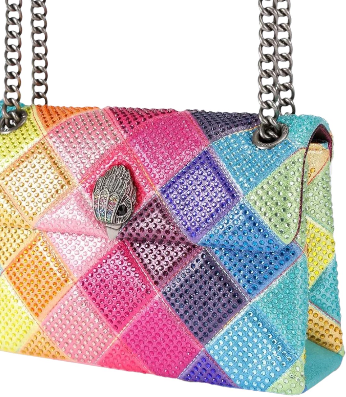 Kurt Geiger London Kurt Geiger Dames Fabric Mid Kensington Multi Groen