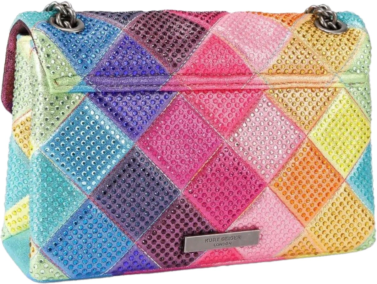 Kurt Geiger London Kurt Geiger Dames Fabric Mid Kensington Multi Groen