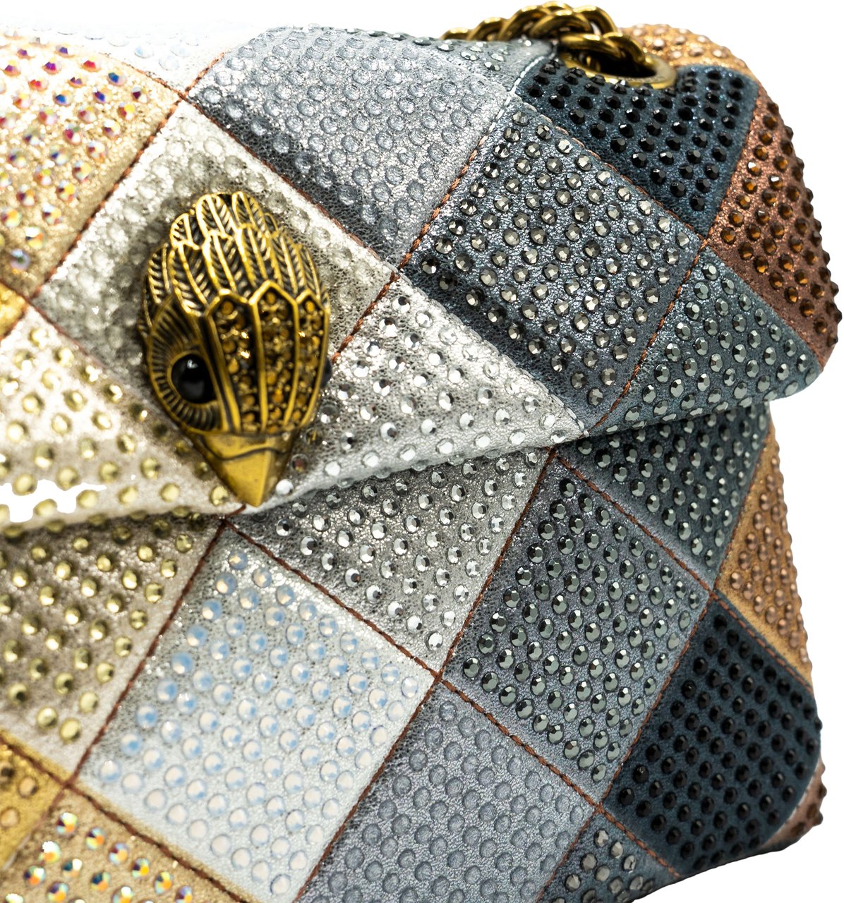 Kurt Geiger London Medium Kensington Fabric Metal Schoudertas Divers
