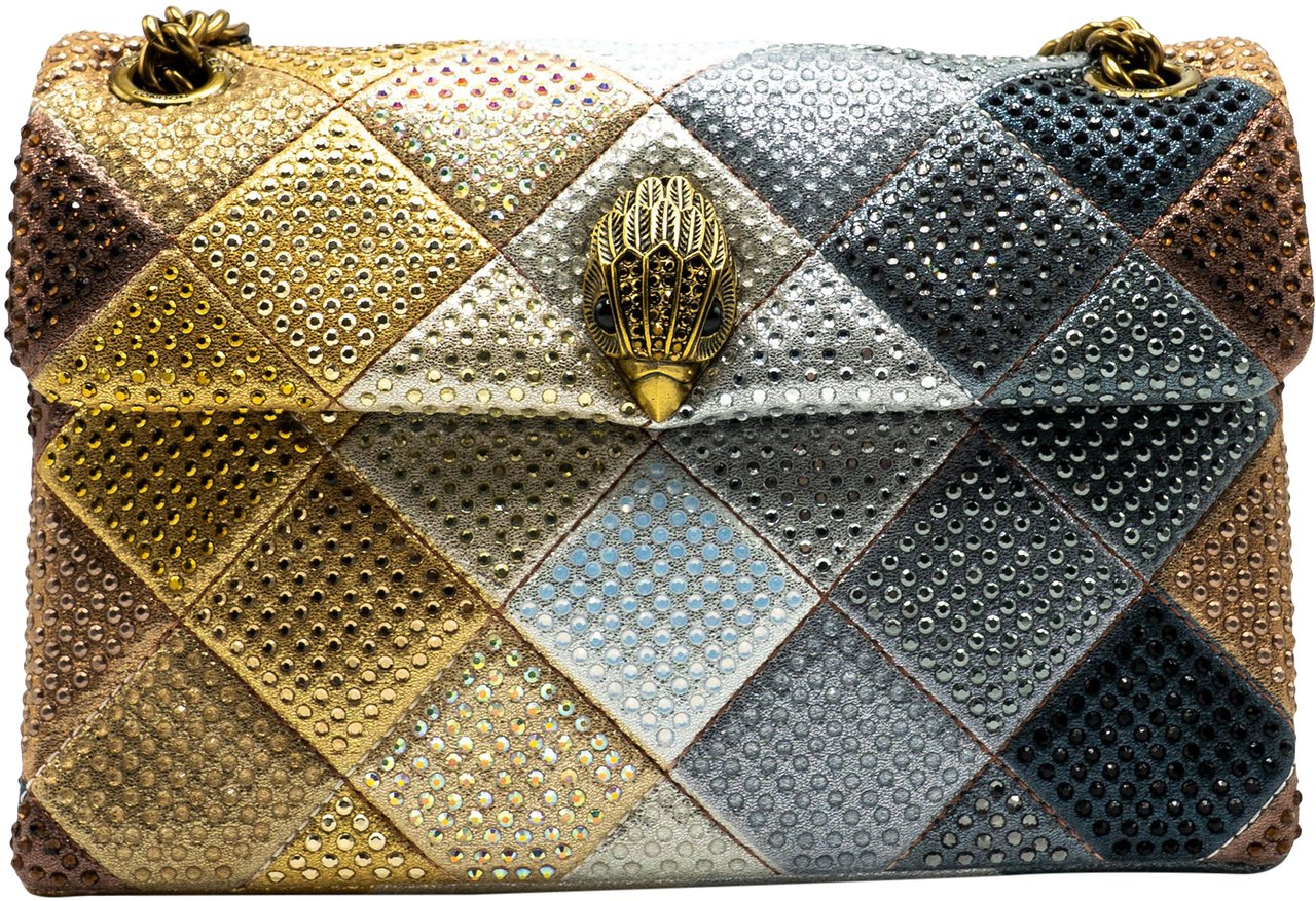 Kurt Geiger London Medium Kensington Fabric Metal Schoudertas Divers