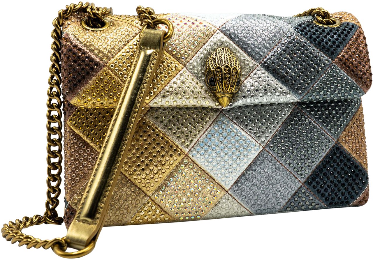 Kurt Geiger London Medium Kensington Fabric Metal Schoudertas Divers