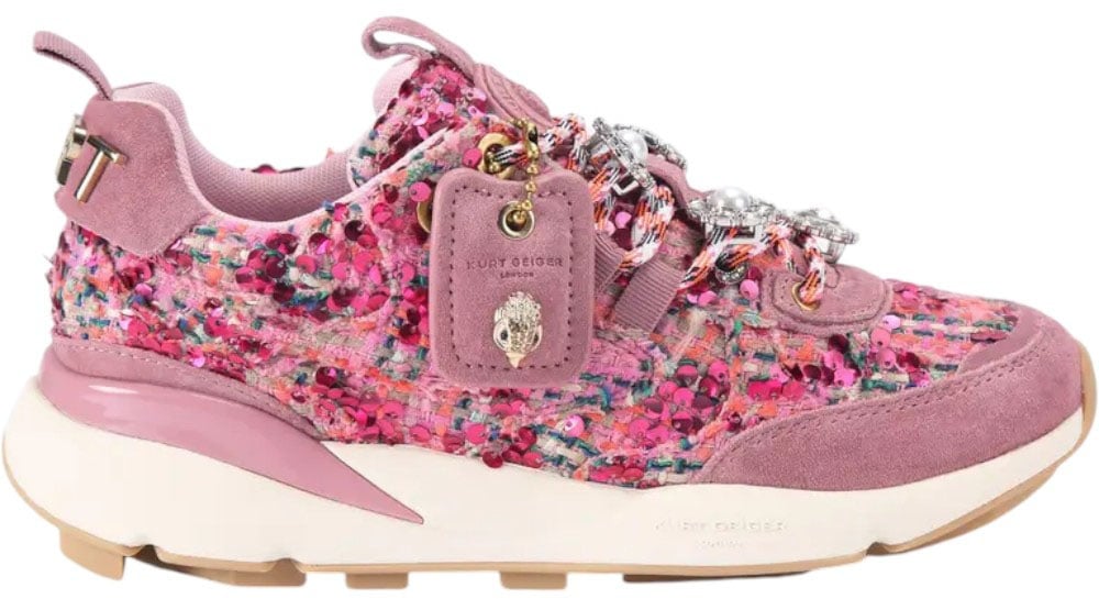Kurt Geiger London Dames Sneaker Roze