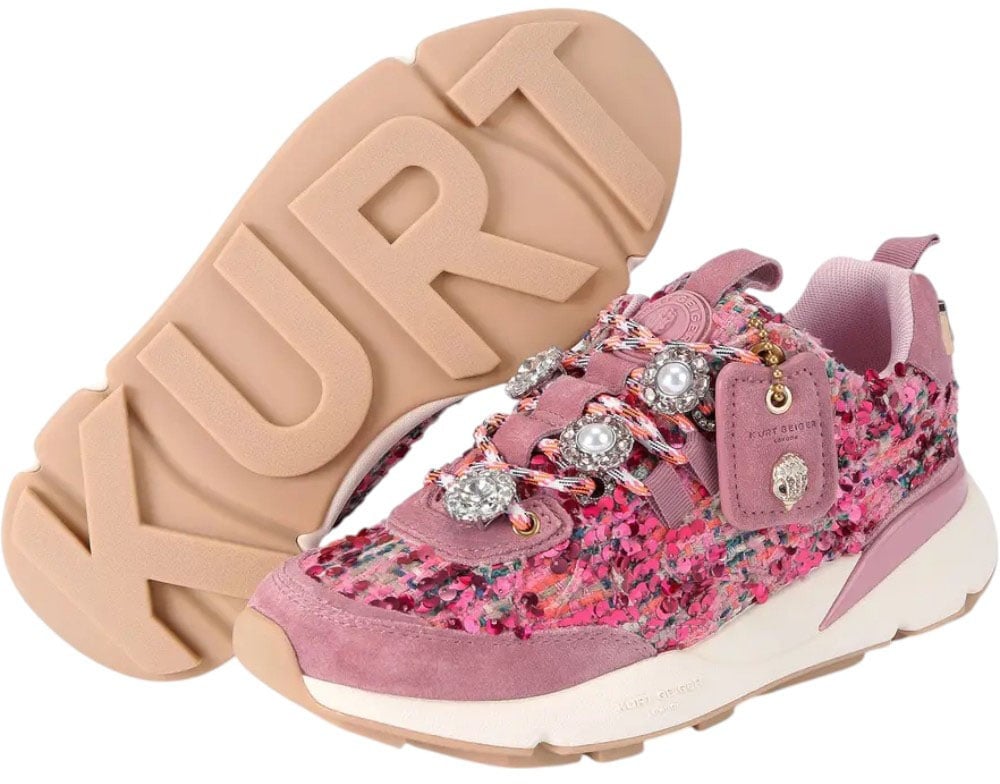 Kurt Geiger London Dames Sneaker Roze