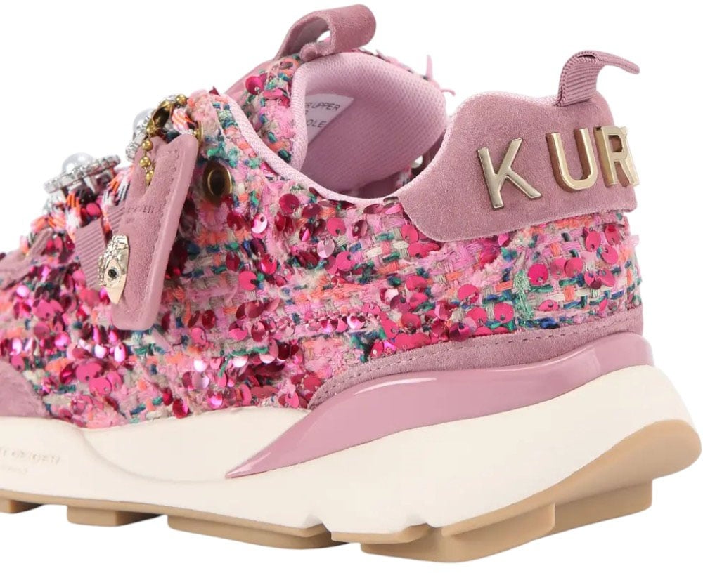 Kurt Geiger London Dames Sneaker Roze