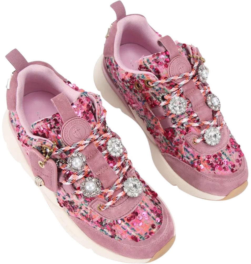 Kurt Geiger London Dames Sneaker Roze