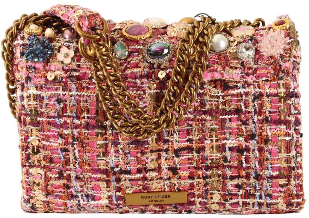 Kurt Geiger London Crossbody Pink Roze