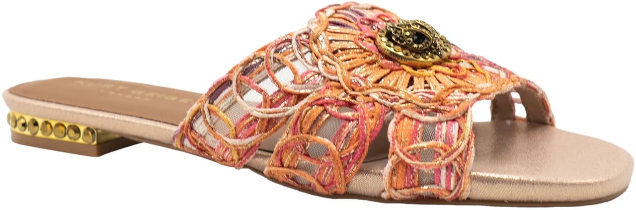 Kurt Geiger London Chelsea Woven Flat Sandaal Roze