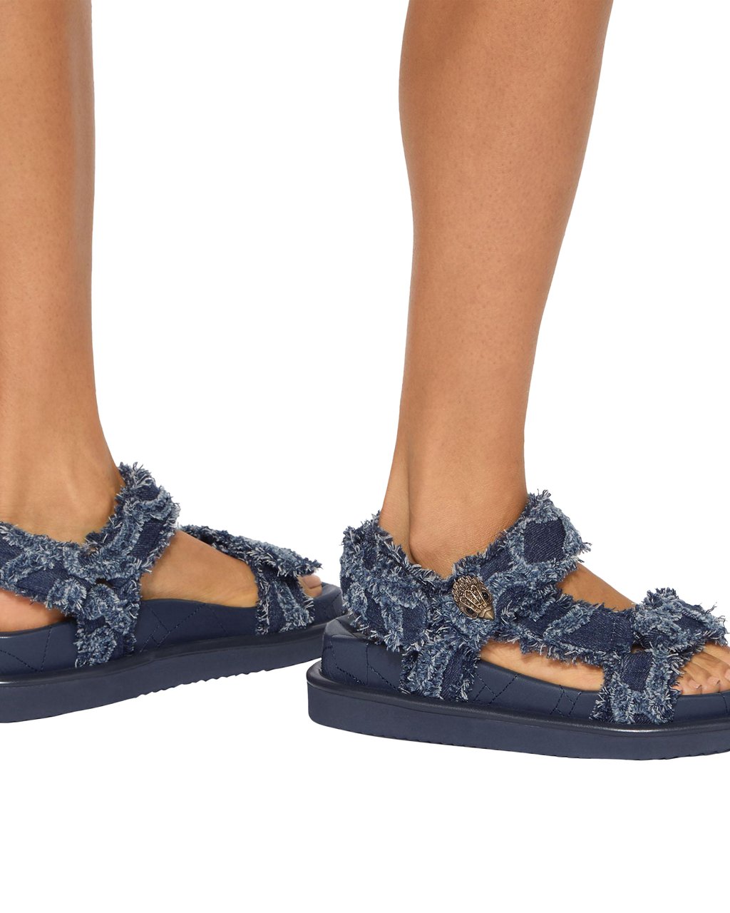 Kurt Geiger London Orson Sandal Denim Blauw