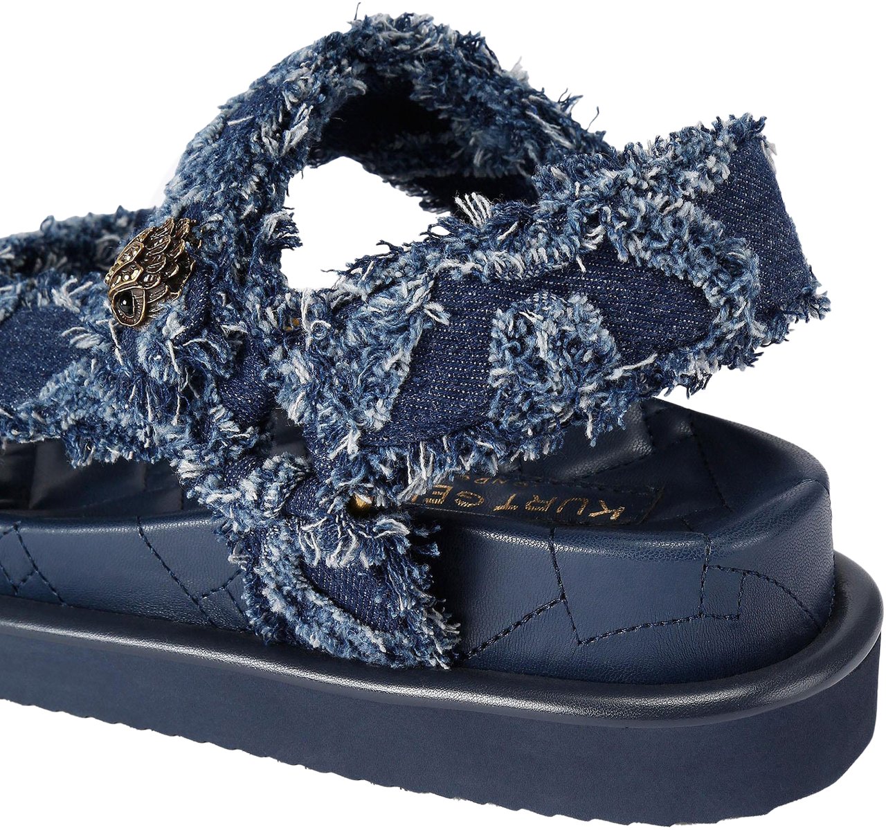 Kurt Geiger London Orson Sandal Denim Blauw