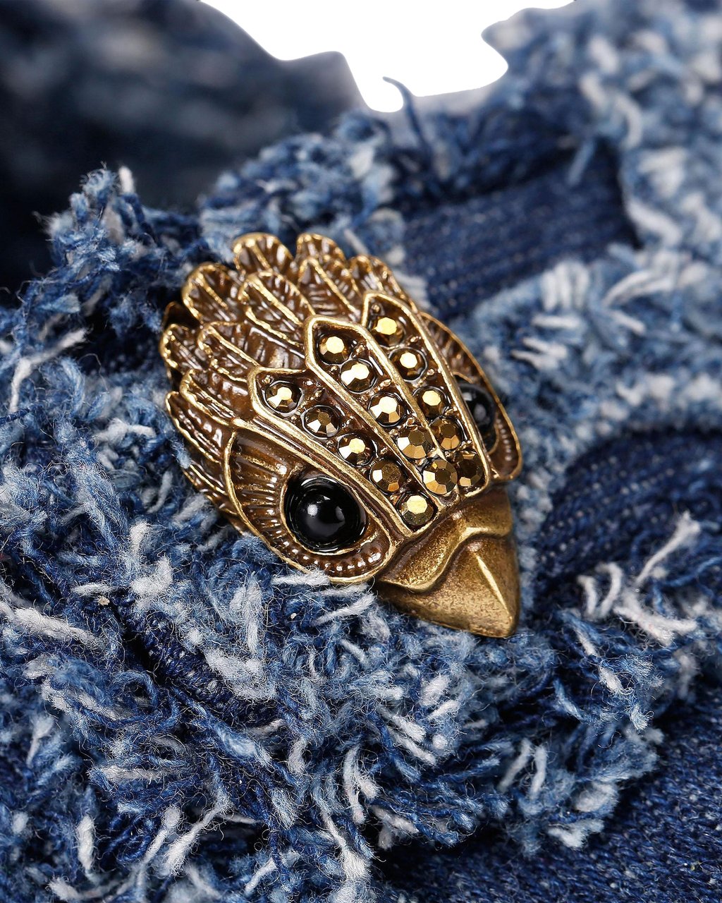 Kurt Geiger London Orson Sandal Denim Blauw