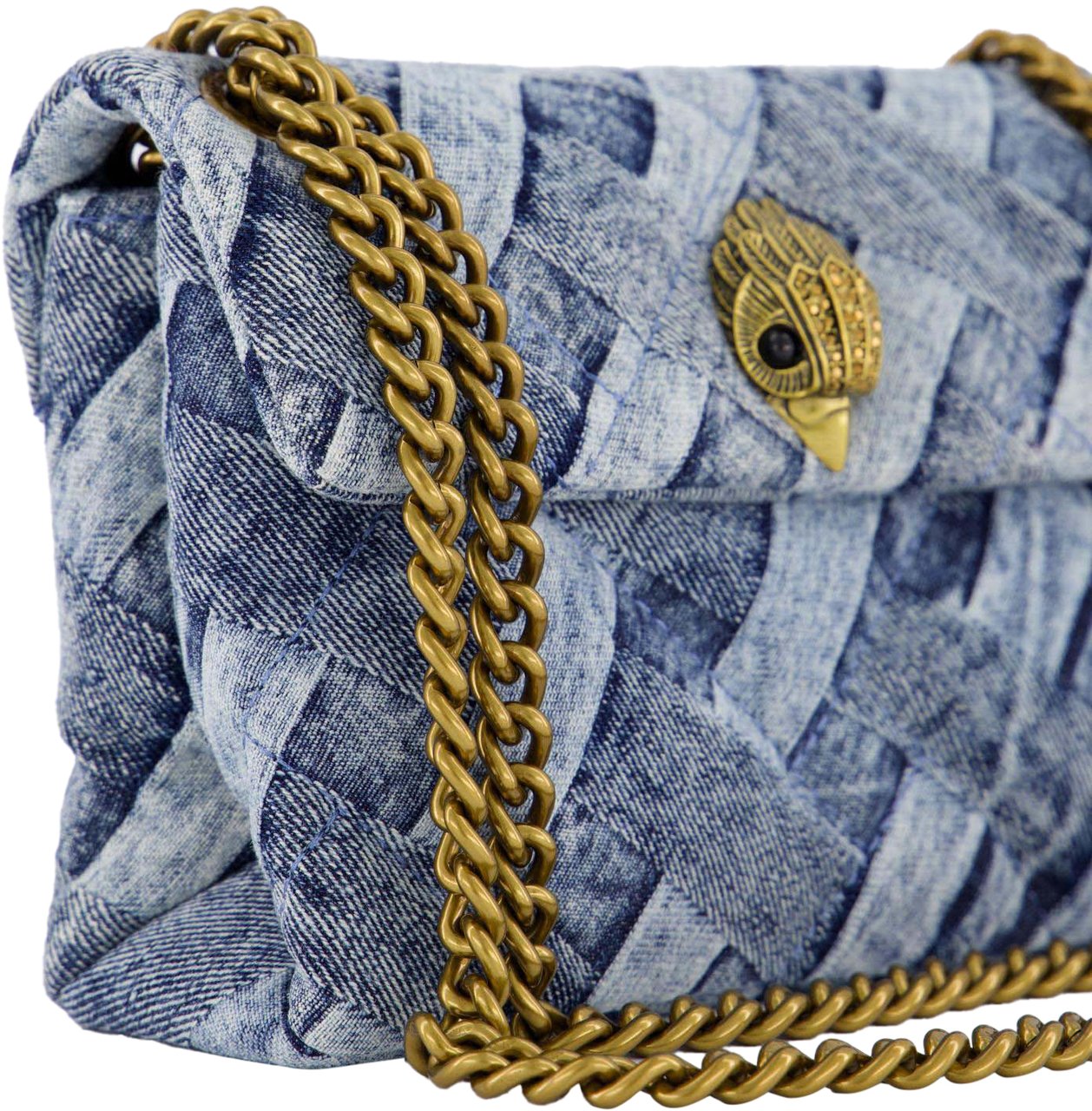 Kurt Geiger London Dames Mini Kensington Jeans Blauw