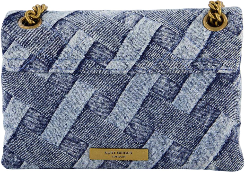 Kurt Geiger London Dames Mini Kensington Jeans Blauw