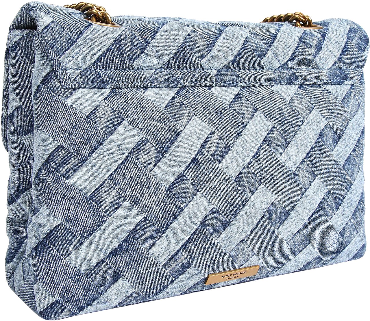 Kurt Geiger London Large Kensington Soft Handtas Blauw