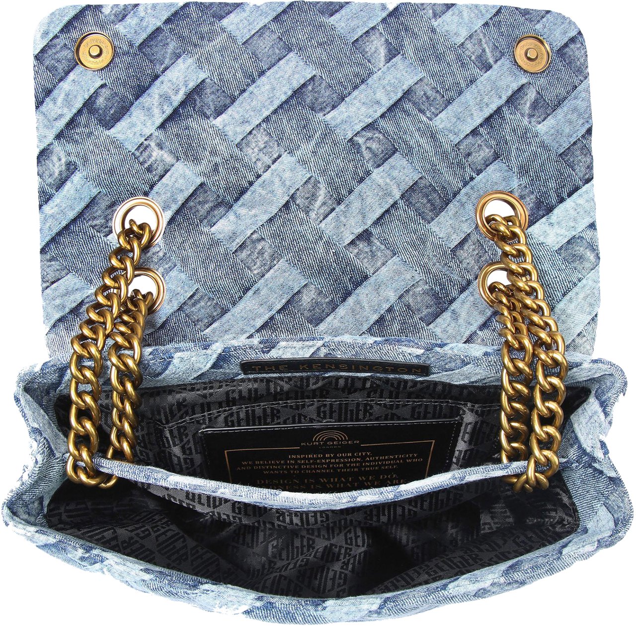 Kurt Geiger London Large Kensington Soft Handtas Blauw