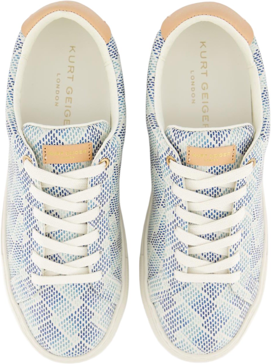 KURT_GREIGER_LONDON Dames Lane Sneaker Blauw Blauw