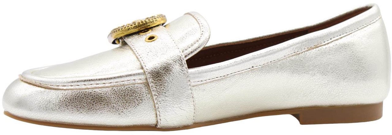 Kurt Geiger London Loafer Gold Goud
