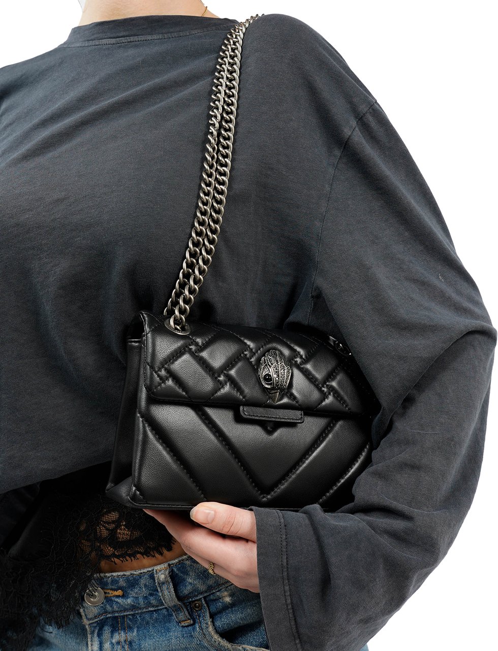 Kurt Geiger London Kensington Mini Tas Zwart