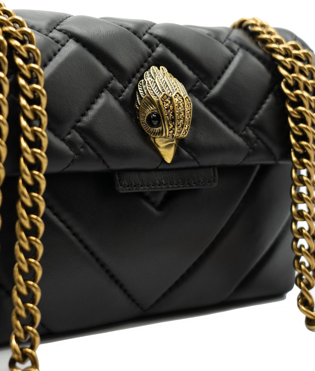 Kurt Geiger London Mini Kensington Crossbody Zwart