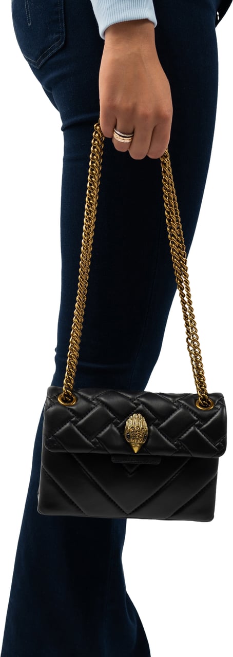 Kurt Geiger London Mini Kensington Crossbody Zwart
