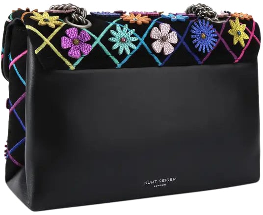 Kurt Geiger London Hand- en schoudertas Black Zwart