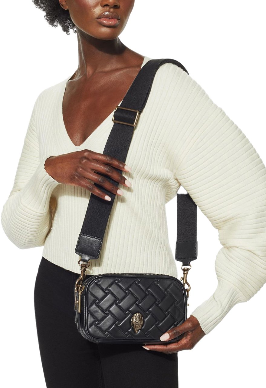 Kurt Geiger London 2Zip Kensington Camera Zwart