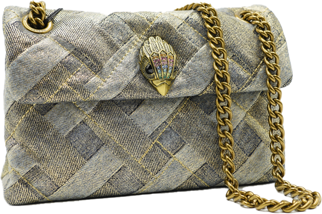 Kurt Geiger London Mini Kensington Soft Tas Goud