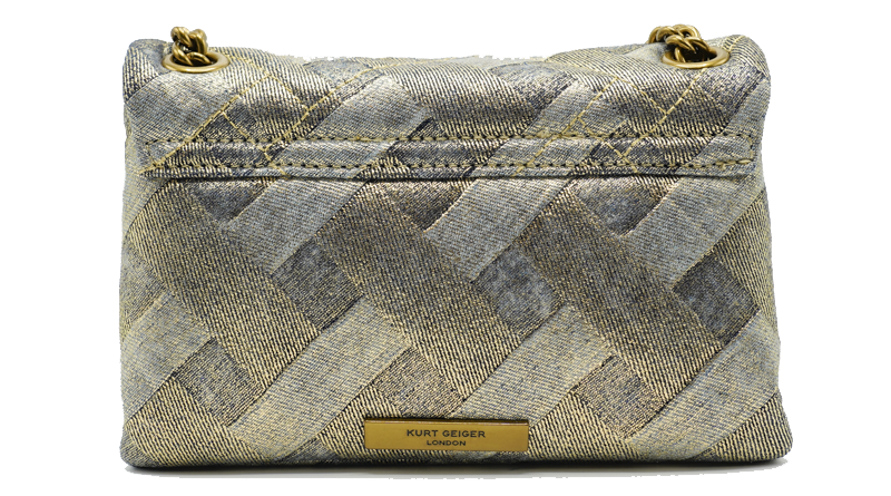 Kurt Geiger London Mini Kensington Soft Tas Goud