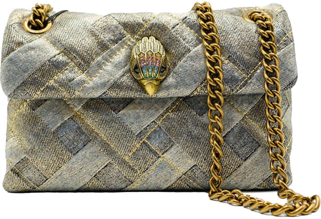 Kurt Geiger London Mini Kensington Soft Tas Goud