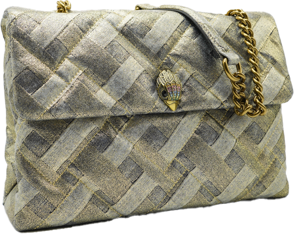 Kurt Geiger London Large Kensington Soft Tas Goud