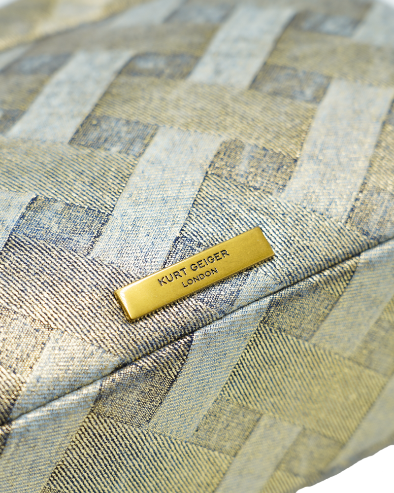 Kurt Geiger London Large Kensington Soft Tas Goud