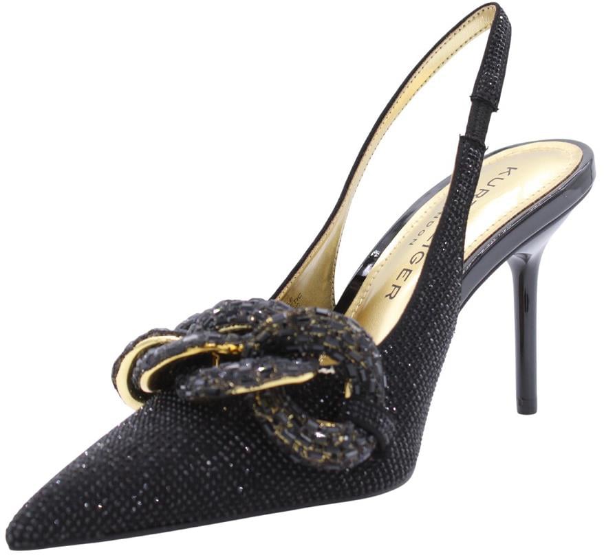 Kurt Geiger London Slingback Black Zwart